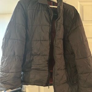 Tommy Hilfiger Men's Black size M good condition Quilted Jacket